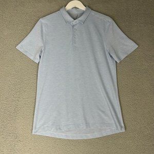 lululemon athletica Light Blue Polo Shirt